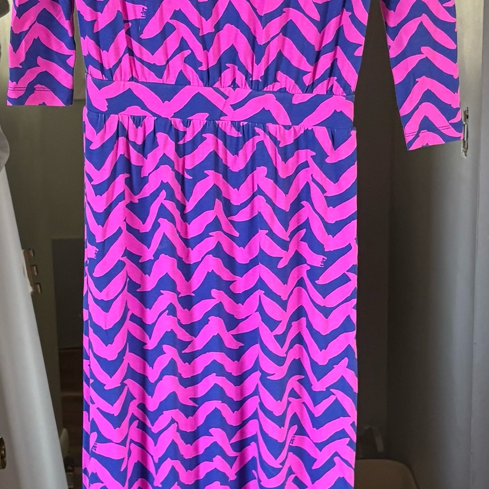 Lilly Pulitzer Pink and Blue Dress